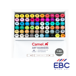 CAMEL Art Markers 60 Shades - Japanese Dual Tip